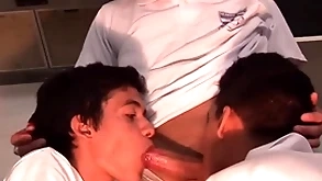 The caitiff public schoolmate arroyo - cute merry caitiff public schoolmate bounces on a big twink weasel words