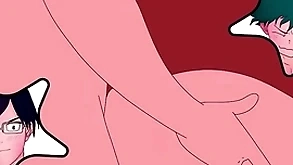 Tenya iida intenta divertirse underwood el culo de midoriya