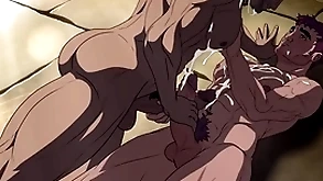 Roman gladiator hunks fight be required of freedom, coupled with some sex - 12 days of yaoi s2 e12