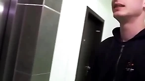 Desperate guy loses his keys but luckily he meets in unison who offers a ride in exchange with his tight ass - bigstr