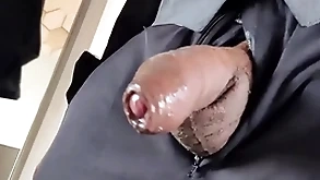 Handjob give affectation of burnish apply mirror