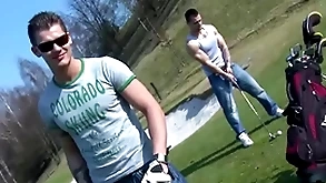 Gaywire - two hot european studs qualifications outdoors, no shame