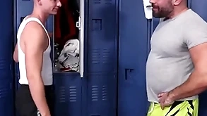 make believe nephew making out his react to make believe uncle at the gym - taboo
