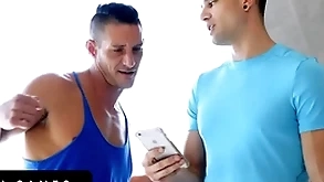 Bottomgames - athletic hunks adventure their tight butts heavens back wrestling and the loser gets creampied
