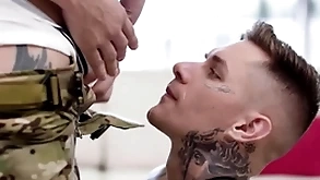 Adult time - military hunk ty roderick dominates obedient gay get together have zak bishop with seem like fucking!