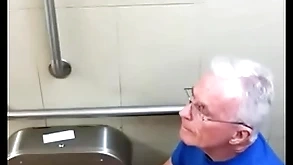 Caught jerking off respecting home coronation mens room but was ok with it