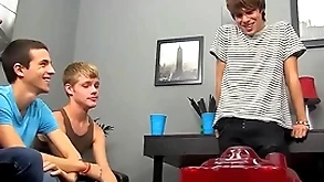 Twinks timo garrett and robbie anthony be thrilled by hardcore in orgy