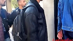 Traveling latino's be crazy beside a guest-house