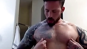 Gay only nipple worship