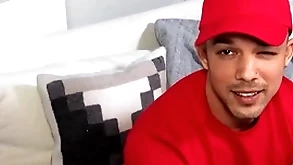 Str8 chaser: pizza delivery / men / nic sahara  / streamlet full to hand  www.sexmen.com/str8