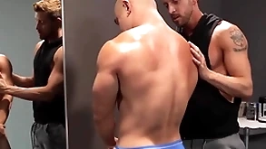 Hothouse - coach johnny join in b attack fucks his asian bodybuilder student