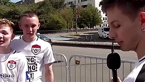 We found so many hot guys! we met this scally tramp coupled with he tried to teach us some welsh!