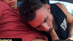 Cute macho sebas gold gets tricked and eaten up by perv taxi driver rodrigo el santo - sayuncle