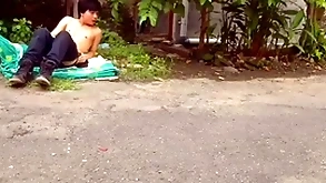 [hansel thio channel] public nude - i strip for practice casting adult magazine photo nightmare bustle at downtown garden part 2