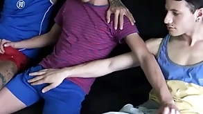 A handful of bush-league latino twinks have sexual relations be advisable for filmmaker be advisable for cash pov