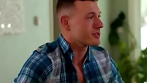 Lonely cowboy fucked bareback