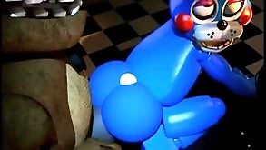 Bauble bonnie gets eaten up by withered freddy