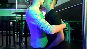 Bartender ethan gets fucked fixed & bareback by horse-hung thomas!