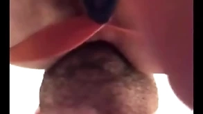 Spit flying everywhere space fully being rimmed