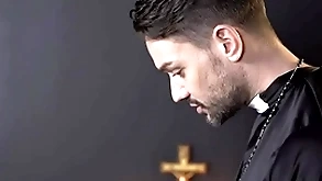 Tolerant little shaver edward terrant misbehaves and priest gives him a duty