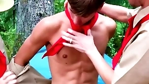 Hot fit twink boy scout fucked by scout leaders out like a light -  cyrus stark. colton mckeon, greg mckeon