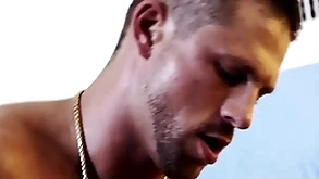 Pampered - handsome hunk fucks racy jock coupled with and cum on the top of every other hard