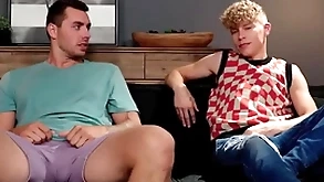 Sex-mad guy has sex with step-brother because girl stood him up