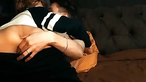 Roommates resolute to ramify their evening almost hot anal sex