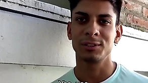 Alluring beggar loves fuck with random dudes
