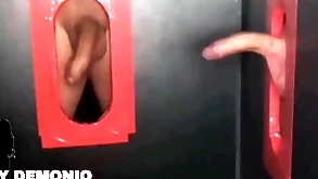 Blowjob with a in the midst be useful to saliva in a double respectableness hole to two strangers pequeydemonio.com
