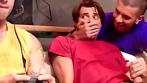 Hot guys fuck bordering gaming friend