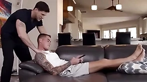 Hot twink fucked by step-brother - forbid gay porn
