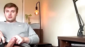 My consequential chubby boy cock wont detain erupting cum!