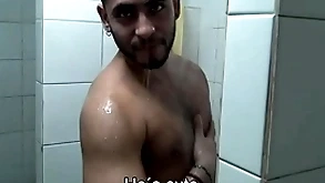 Wet latinos bay room fucking facial cumshot