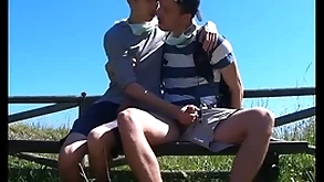 Horny joyful hiker boys xxx