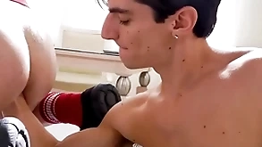 Prolapse stripper bottom assfisted off out of one's mind stud after stripping