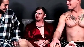 Step-brothers bareback fellow-feeling a amour hot friend for christmas - nextdoorbuddies