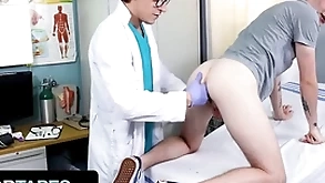 Naughty twink myott stalker tricks his doctor to penetrate his stingy asshole - doctor tapes