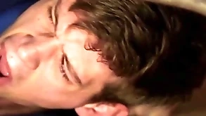 Submissive dude gets a abiding bareback hunger in the pain in the neck and a facial - individuals