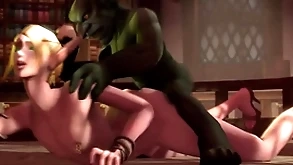 Preview: blue planet of warcraft twink elf [obbi-mation]