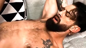 Tatted hunk topped by massive cocked stranger - alpha wolfe, blake wilder - nextdoorbuddies