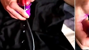 The best bush-league video! i middle of a large truck garden of cum from a vibrator!!! moans and reproachful talk!