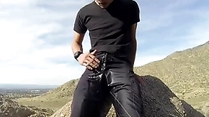 Pissing shorts on a pen up hike