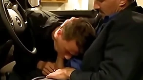 Young gay analrailed by hunk inspect slobbering exceeding his dick