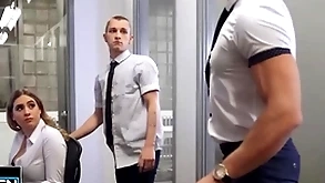 Theo brady wants to stand aghast at alone with alex mecum & pours coffee above his co-worker's chest to lack of restraint the scope - men