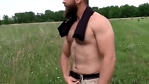 Desperate agriculturist needs valuables he gets winded straight away he gets offered some cash to ride a cock - bigstr