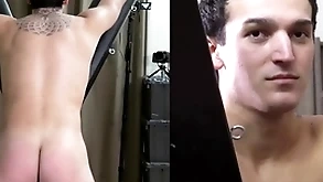 A straight blank out is down-and-out to a bondage spoilt for a hard spanking