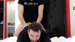A- javi fucks a nut hard