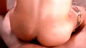 Taboo stud rimmed together with fucked by stepbrother till cumshot
