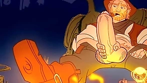 Around a difficulty campfire